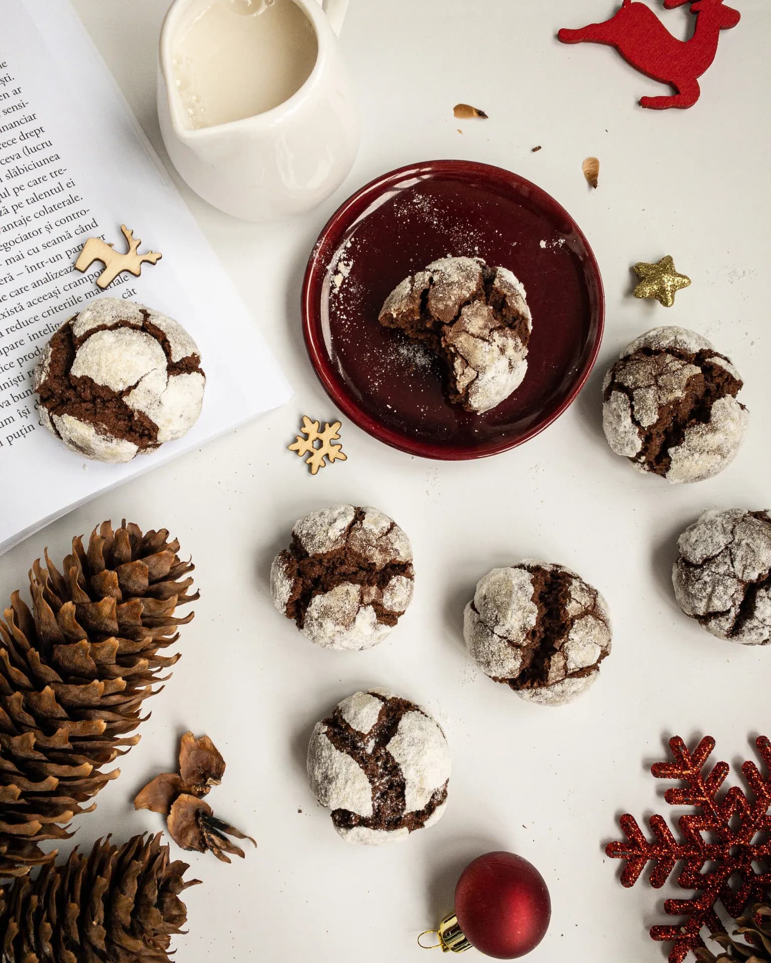 Crinkles cu ciocolata