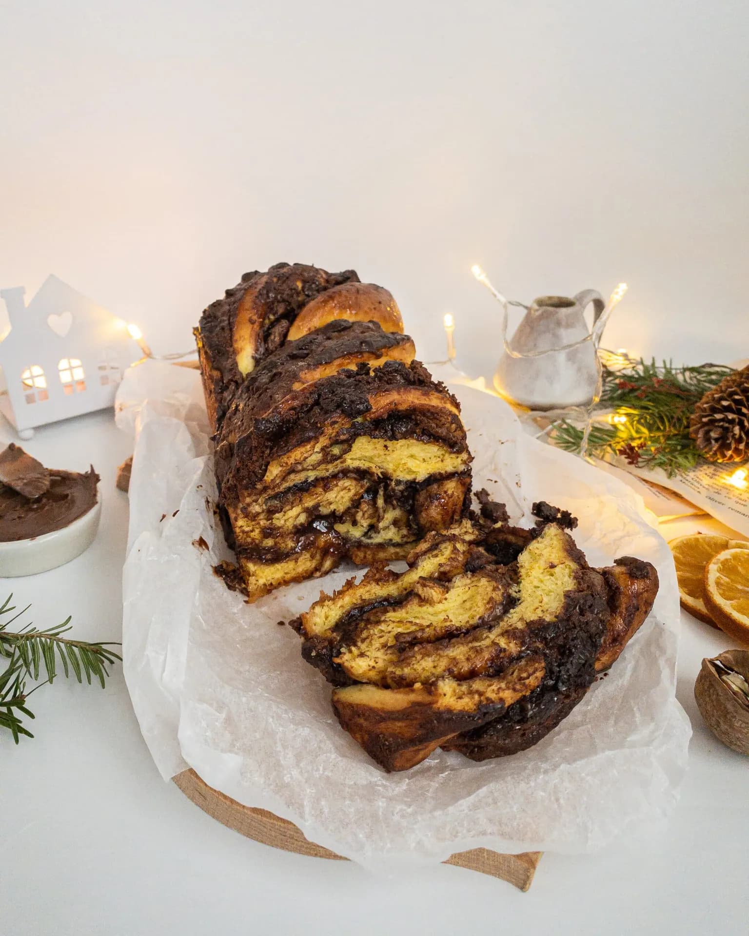 Babka cu nutella