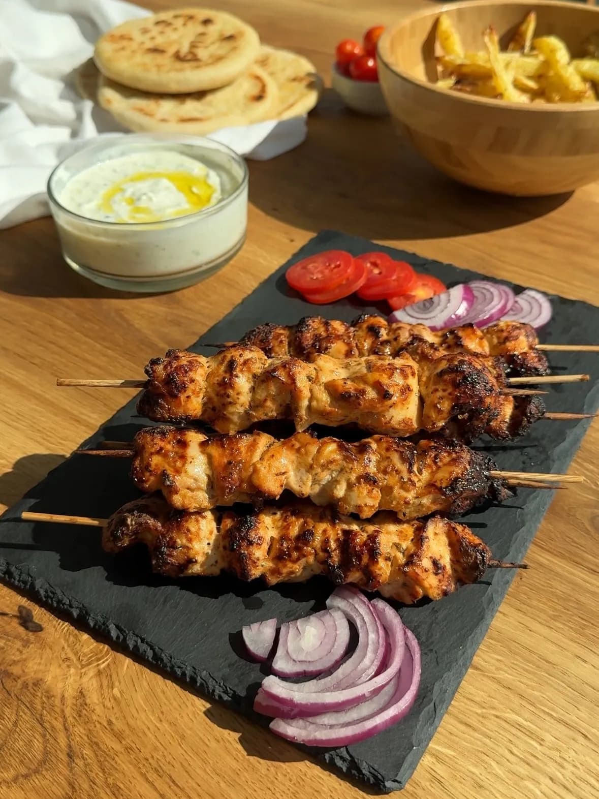 Souvlaki de pui