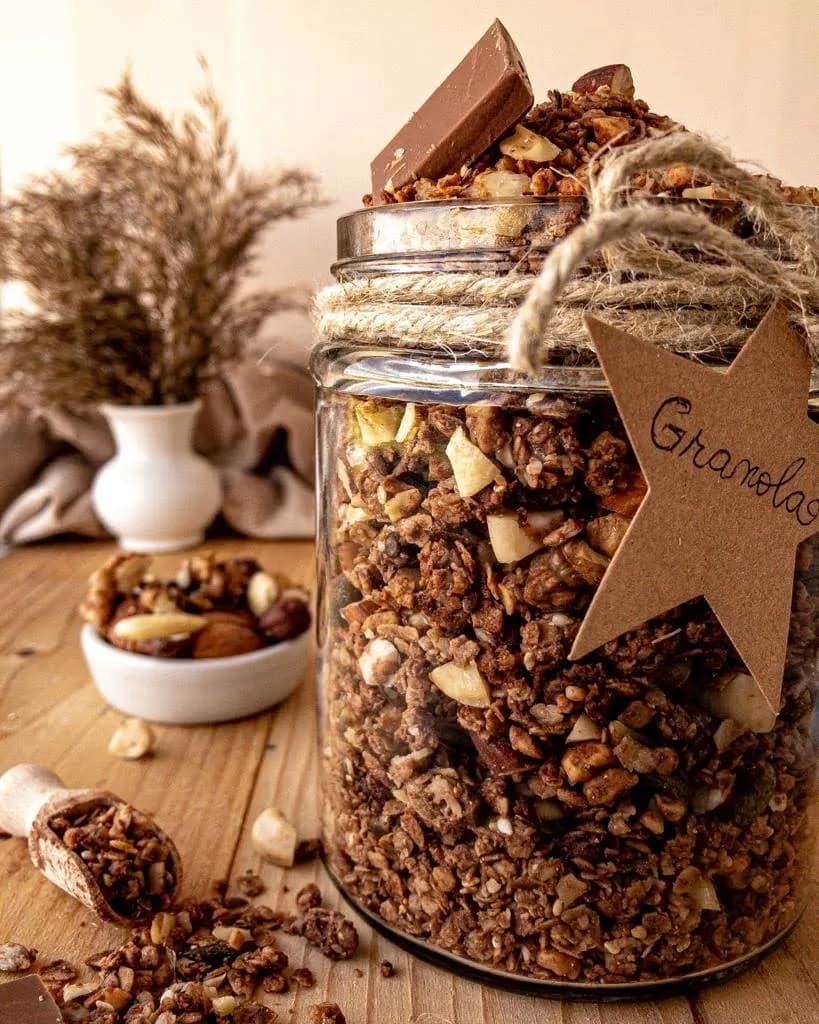 Granola cu ciocolata
