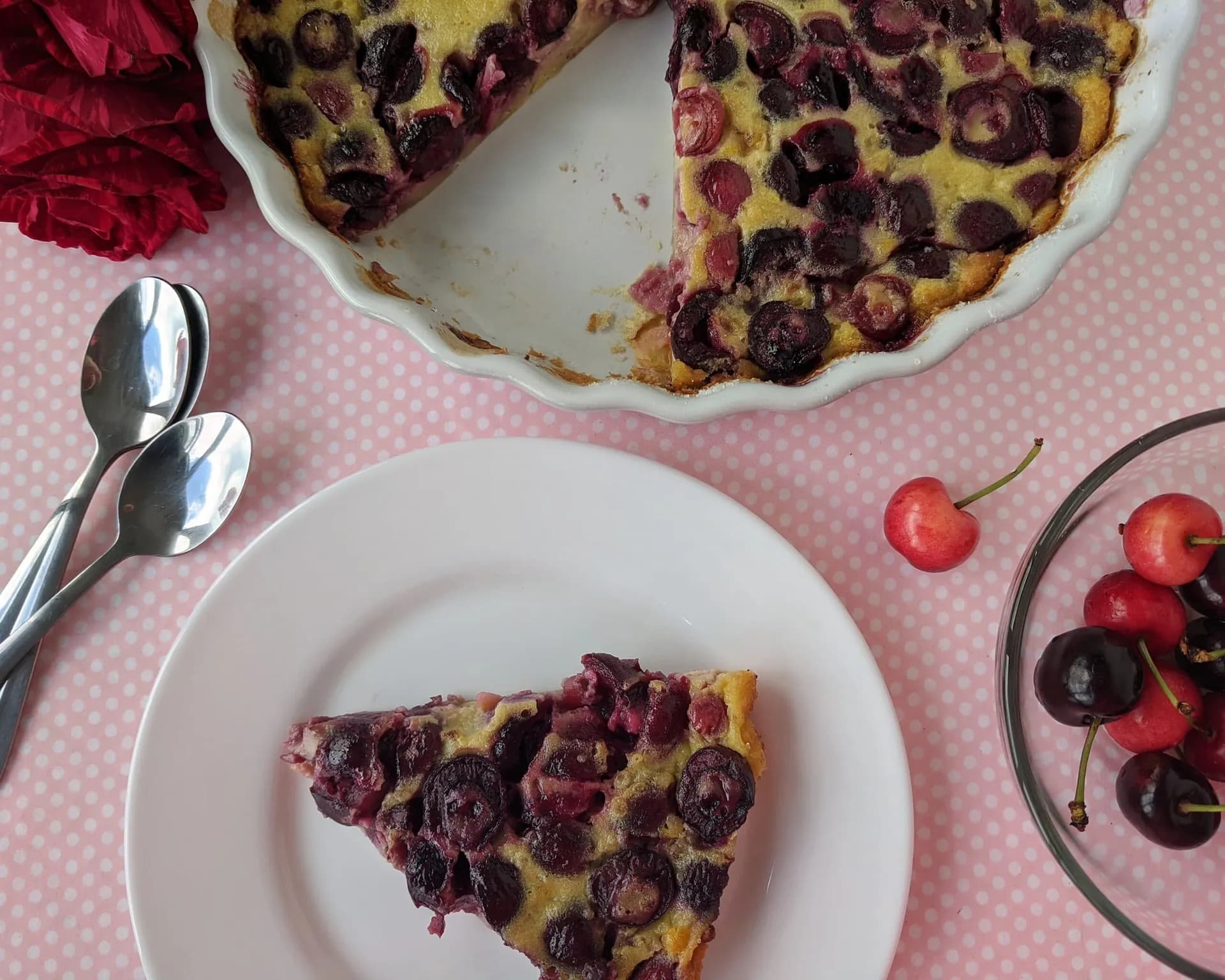 Clafoutis cu cirese