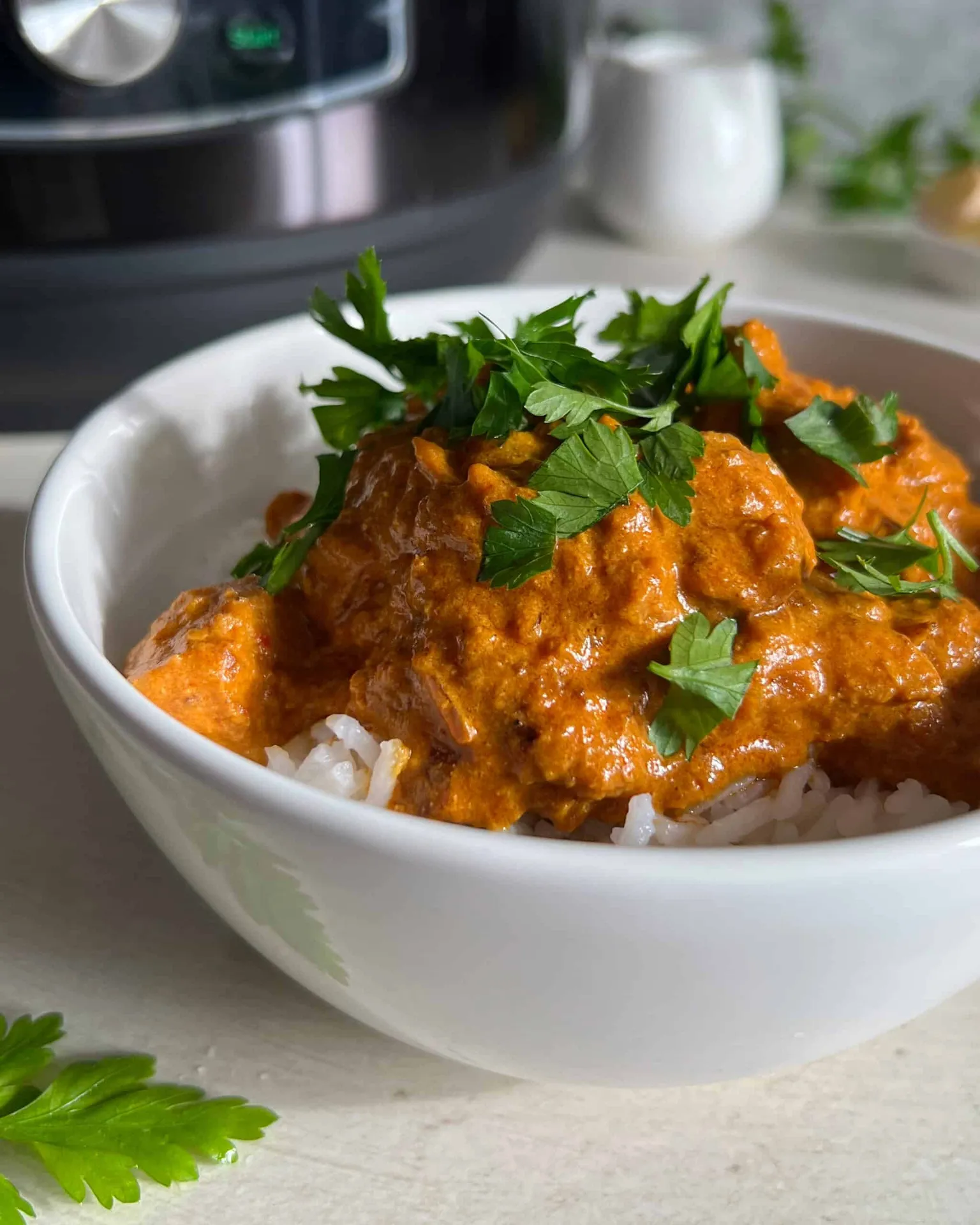 Pui in sos tikka masala
