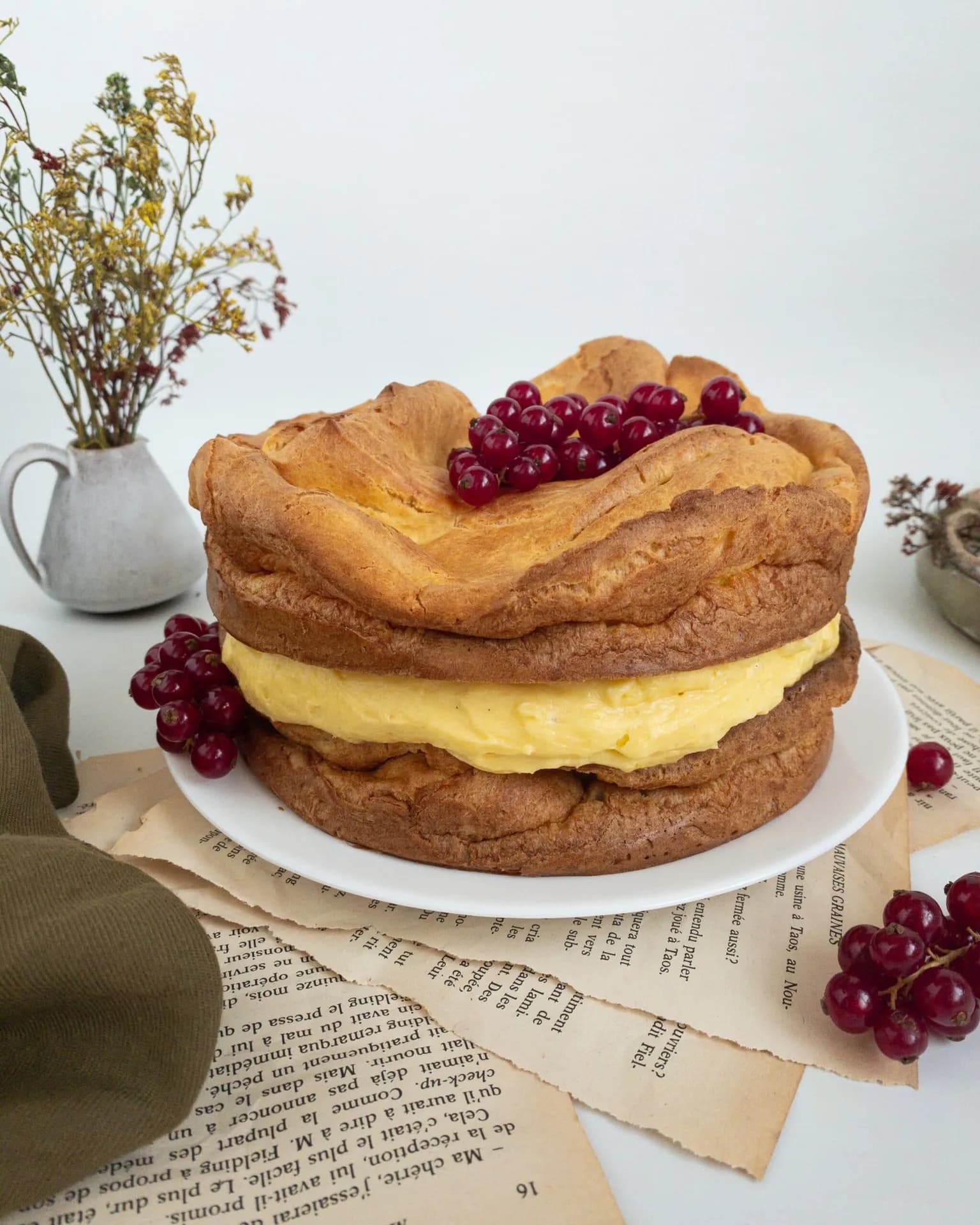 Tort ecler (Karpatka cake)
