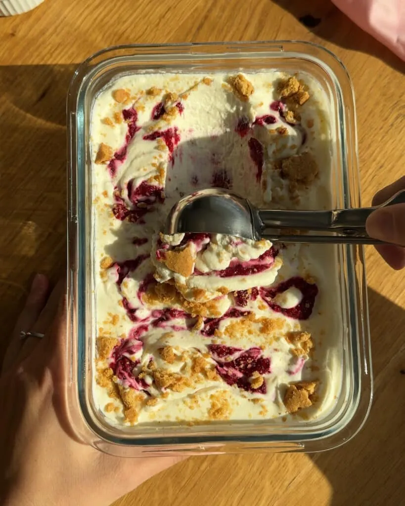 inghetata cheesecake