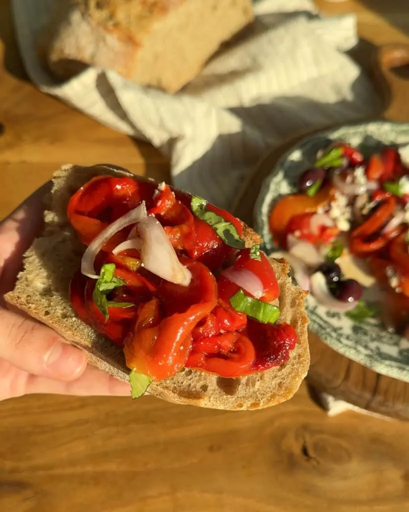 salata de ardei copti