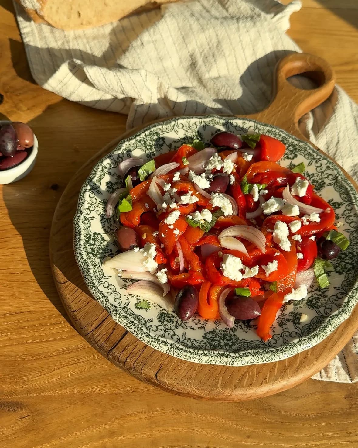 Salata de ardei copti