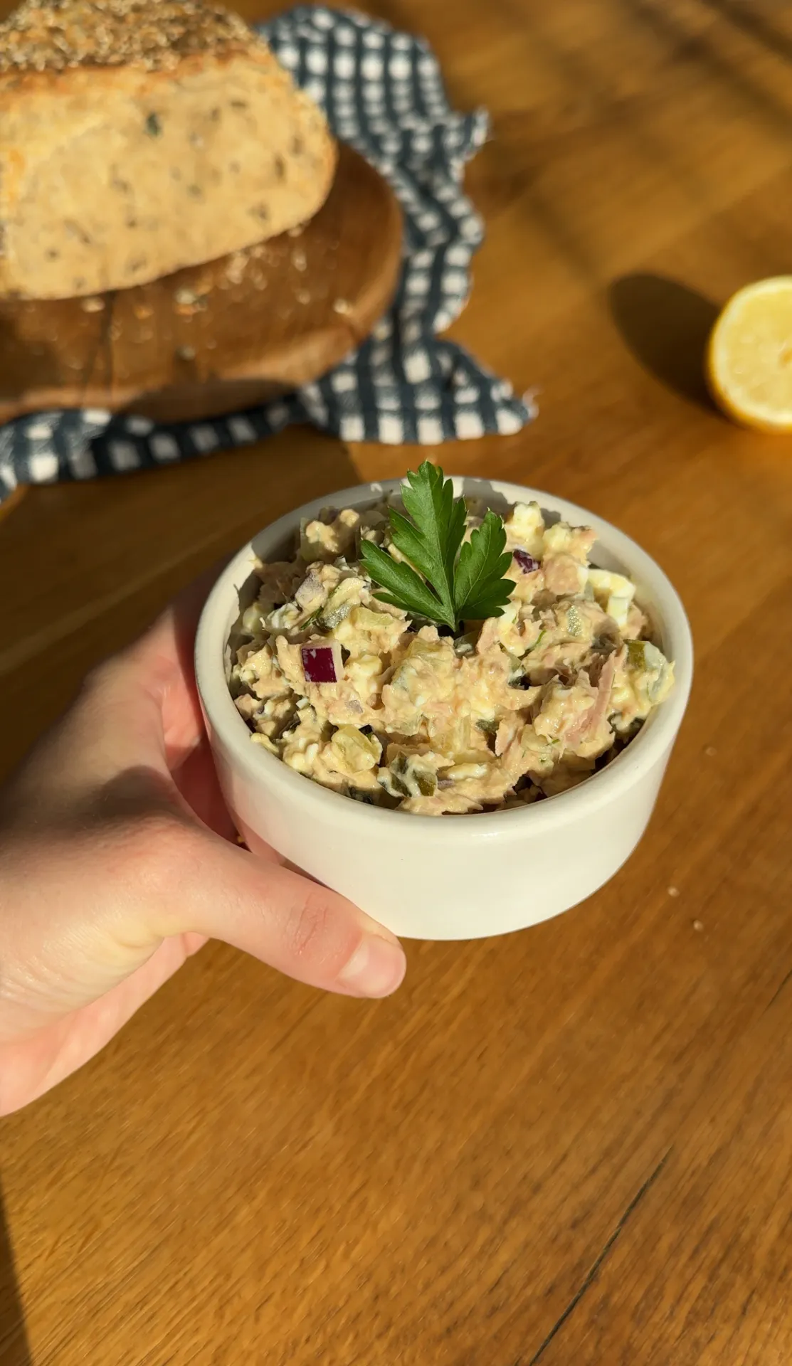 Pasta de ton cu oua